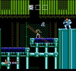 une photo d'Ã©cran de Shatterhand sur Nintendo Nes